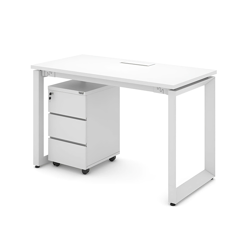 Bàn Làm Việc Chân Sắt U Tam Giác - BLV32