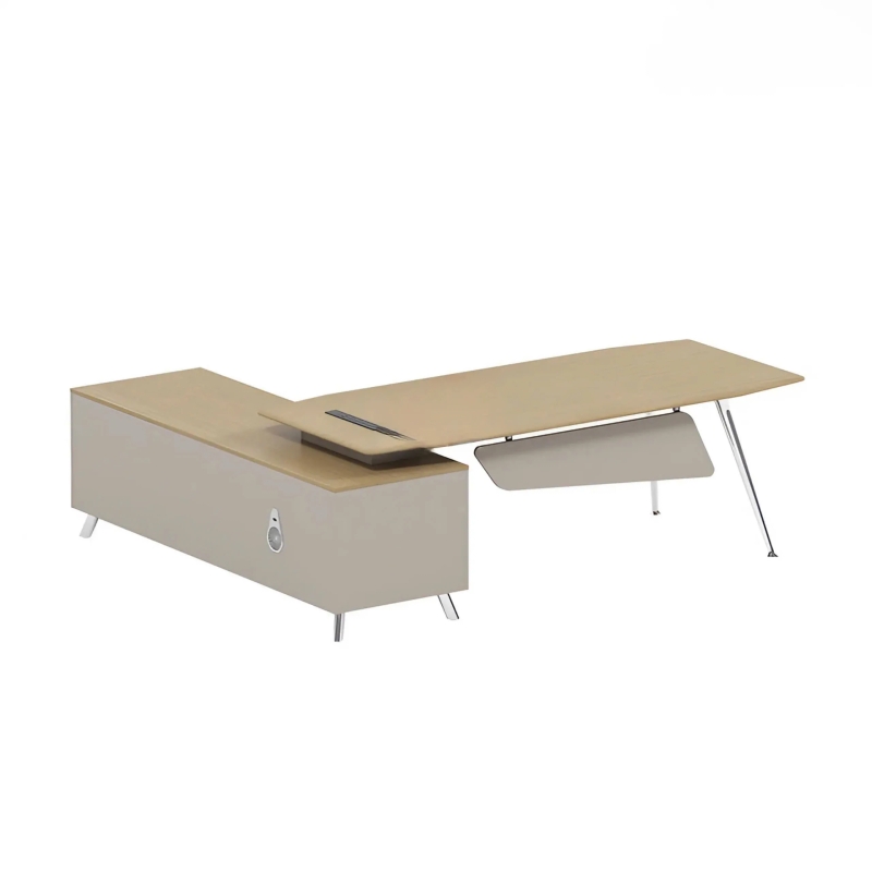 Bàn Giám Đốc Chân Sắt Thanh Mảnh Phối Màu Trẻ Trung - BGD99