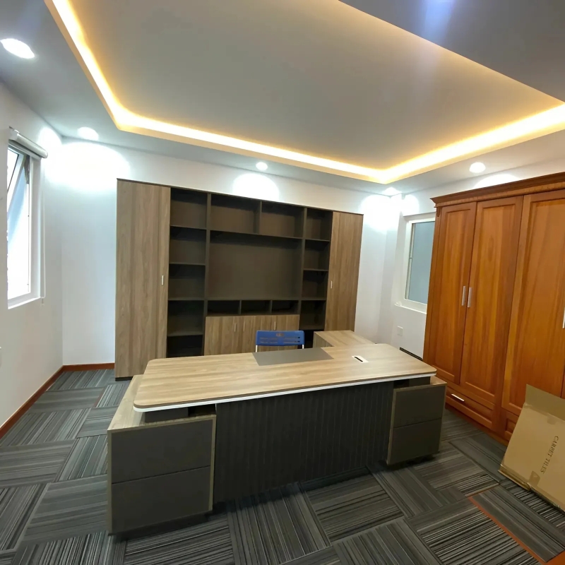Bàn Giám Đốc Chữ L 2 Hộc - BGĐ27
