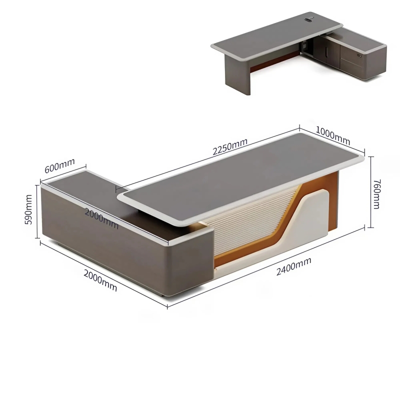 Bàn Giám Đốc Luxury Space, Nâng Tầm Vị Thế Người Lãnh Đạo - BGD187