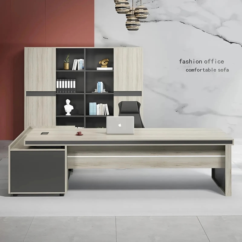 Bàn Giám Đốc Sang Trọng Góc L Đẹp - BGĐ40
