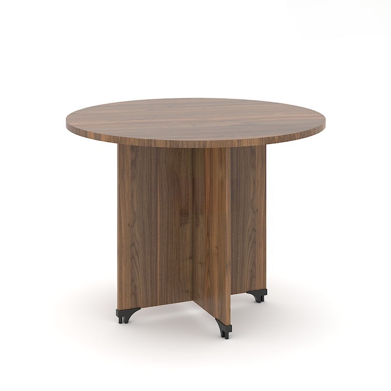 Bàn Văn Phòng Tròn Gỗ MDF - BG19