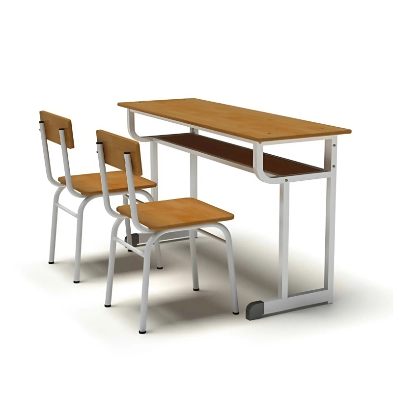 Bàn Ghế Học Sinh Gỗ Cao Su Giá Rẻ - BGHS22