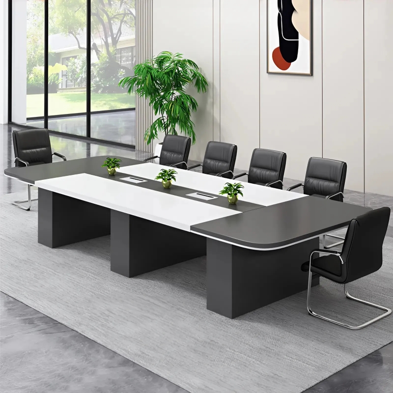 Bàn Họp Văn Phòng Bo Góc 3m6 - BH39