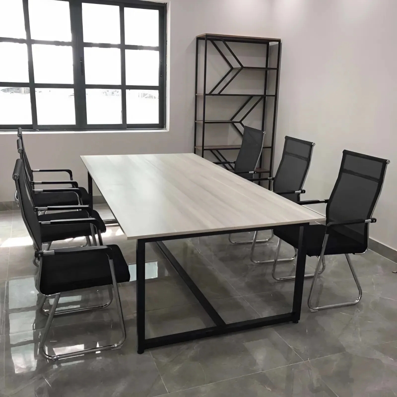 Bàn Họp Văn Phòng Nhân Viên Chân Sắt 2m x 1m - BH13