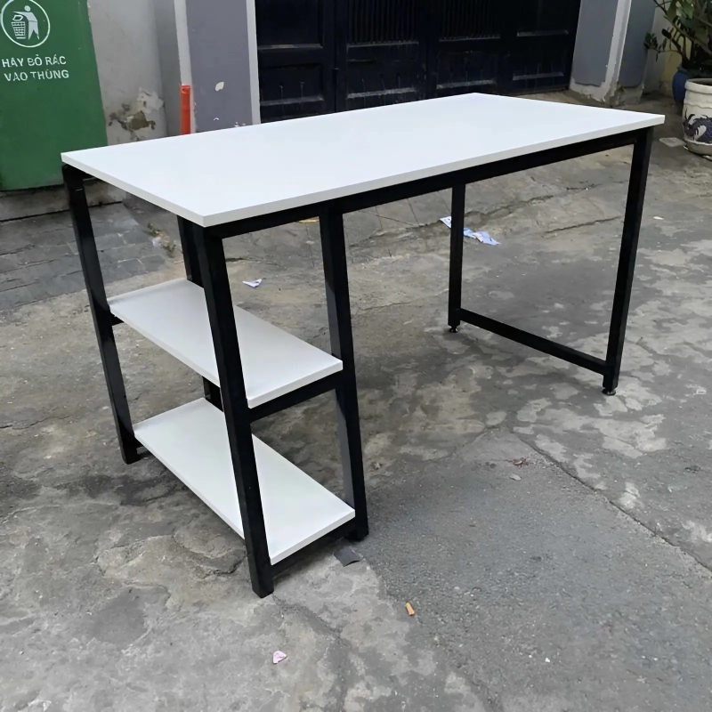 Bàn Làm Việc 2 Kệ Sách - BLV29