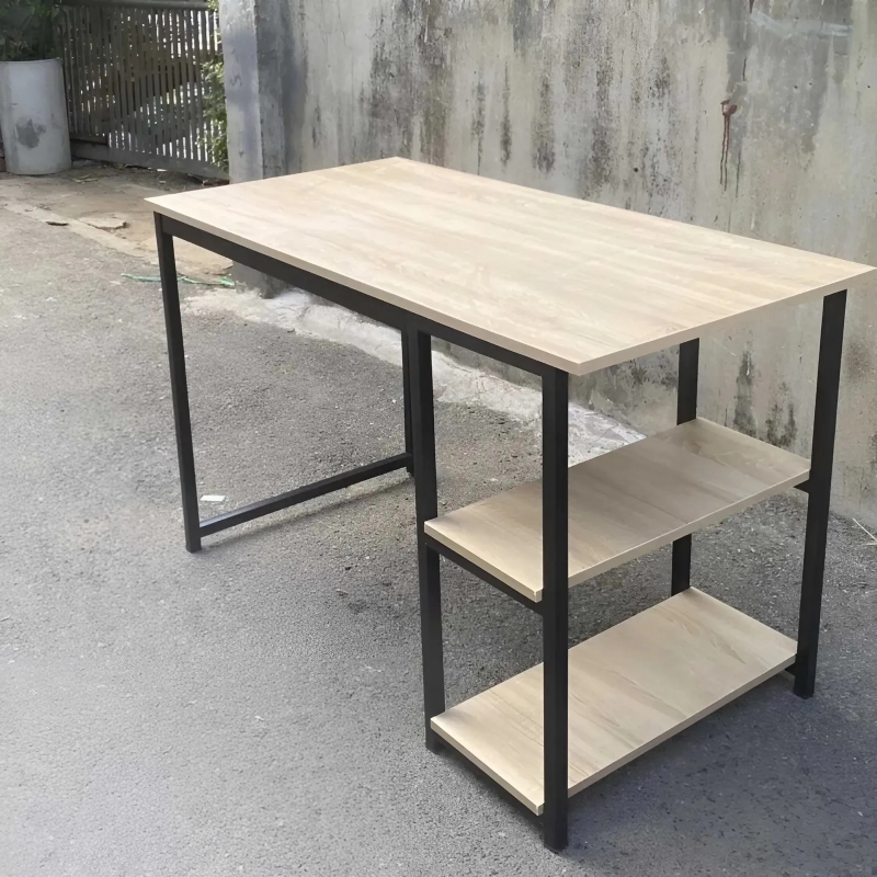 Bàn Làm Việc 2 Kệ Sách - BLV29