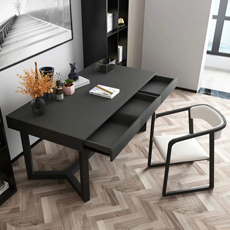 Bàn Làm Việc Sang Trọng Kèm Ngăn Kéo - BLV135