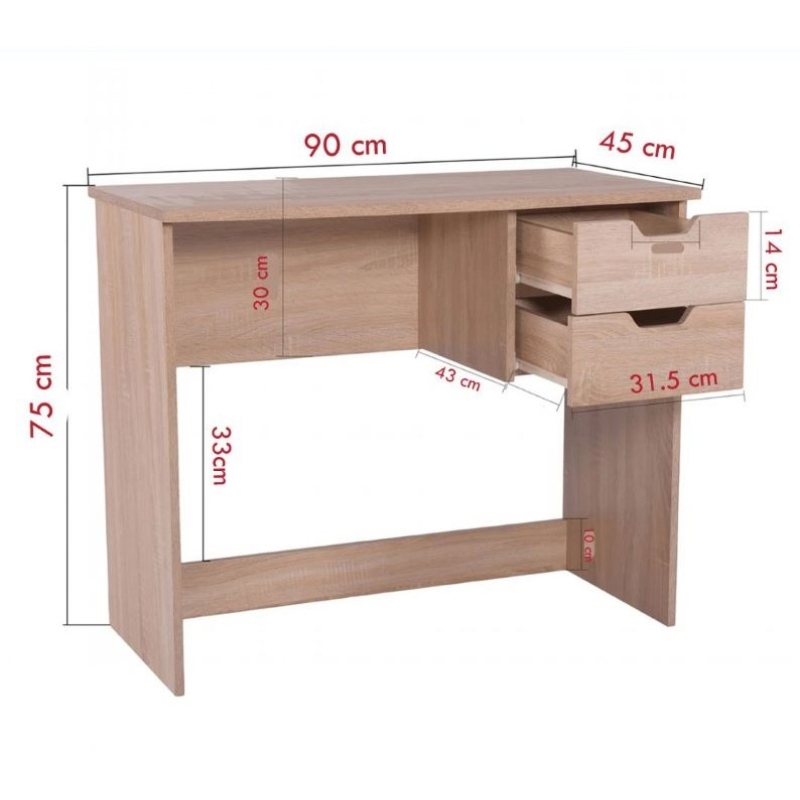Bàn Làm Việc Gỗ Học Treo Tiện Lợi - BG28