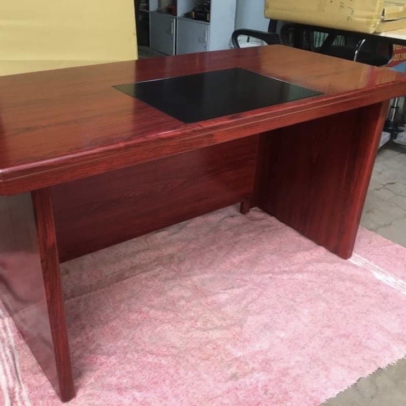 Bàn Giám Đốc Cổ Điển Sơn Pu 1m6 x 80 - BGĐ77
