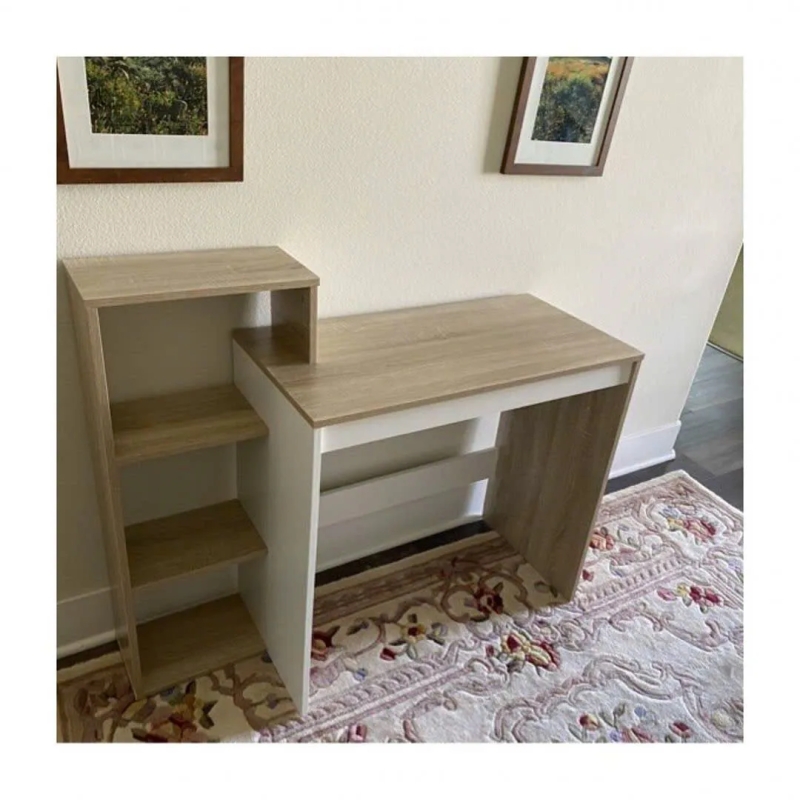 Bàn Làm Việc Gỗ Có Kệ 3 Tầng Đa Năng - BG82