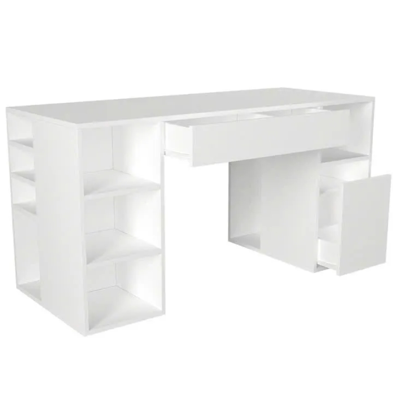  Bàn Làm Việc Gỗ Có Ngăn Kéo & Kệ Tối Ưu Lưu Trữ - BG84