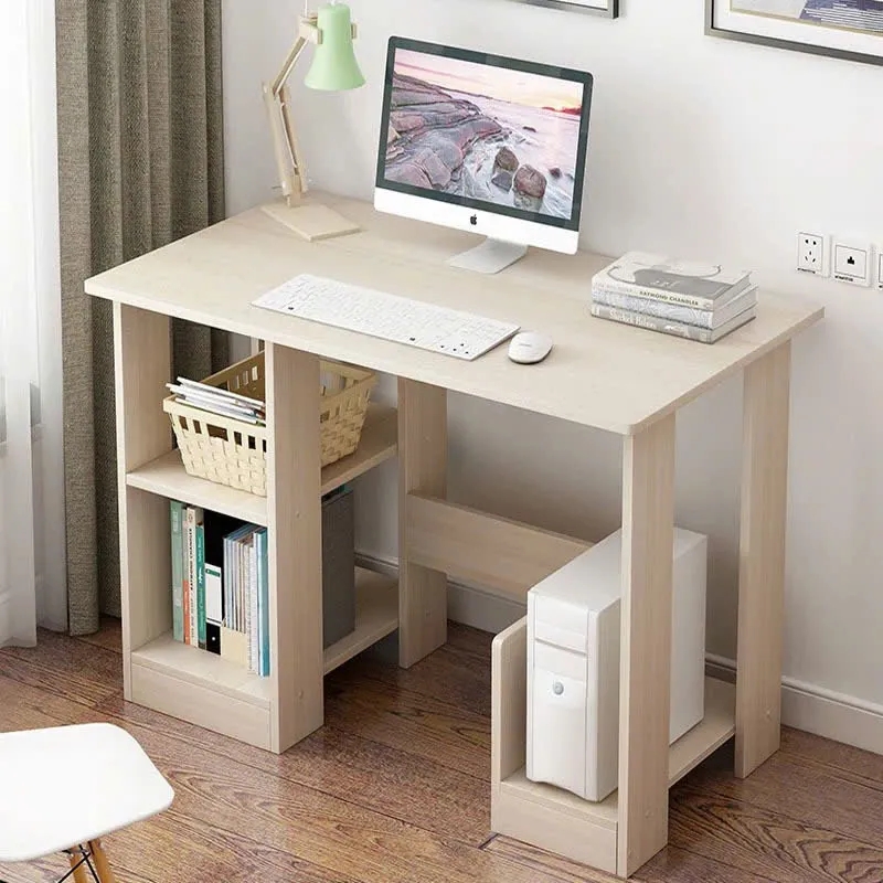 Bàn Làm Việc Gỗ Đẹp Có Kệ Đa Năng - BG78