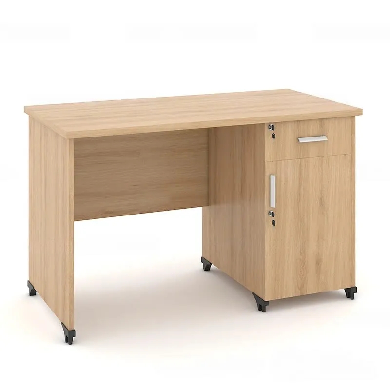 Bàn Làm Việc Gỗ Gọn Gàng Có Khóa - BG64