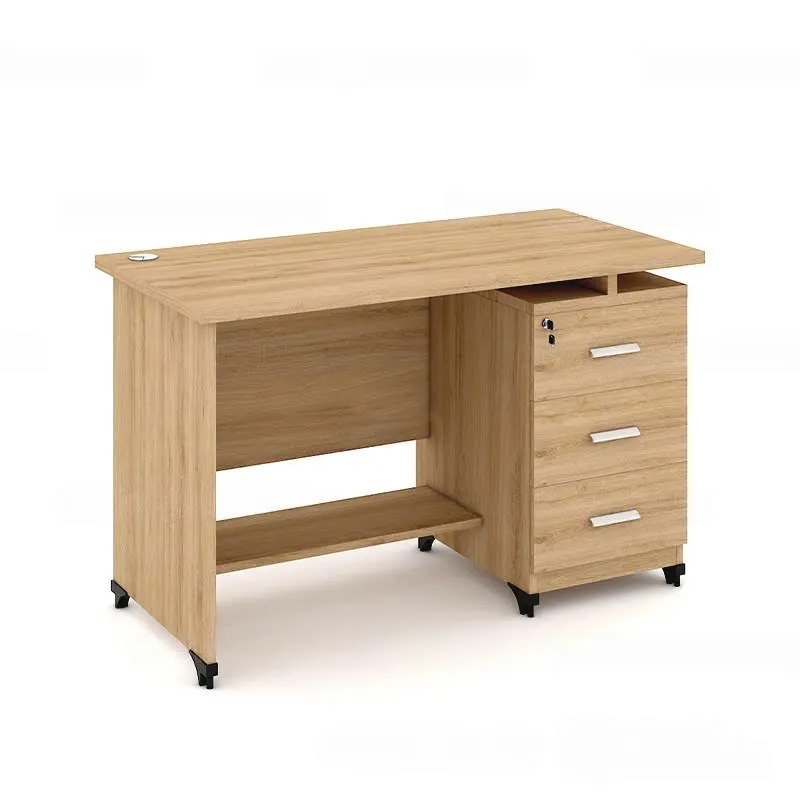 Bàn Làm Việc Gỗ Kèm Hộc Kéo 3 Tầng - BG59
