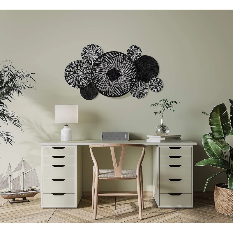 Bàn Làm Việc IKEA 2 Hộc 5 Ngăn Tiện Lợi - IK1