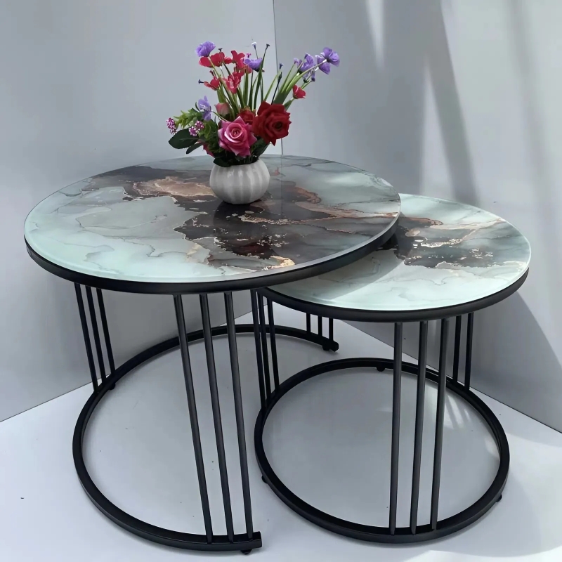 Bàn Trà Sofa Thiết Kế Đôi - BT7