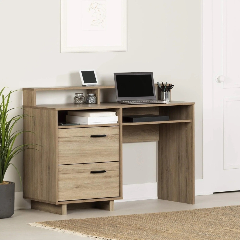 Bàn Làm Việc Gỗ Công Nghiệp Hiện Đại - BG25
