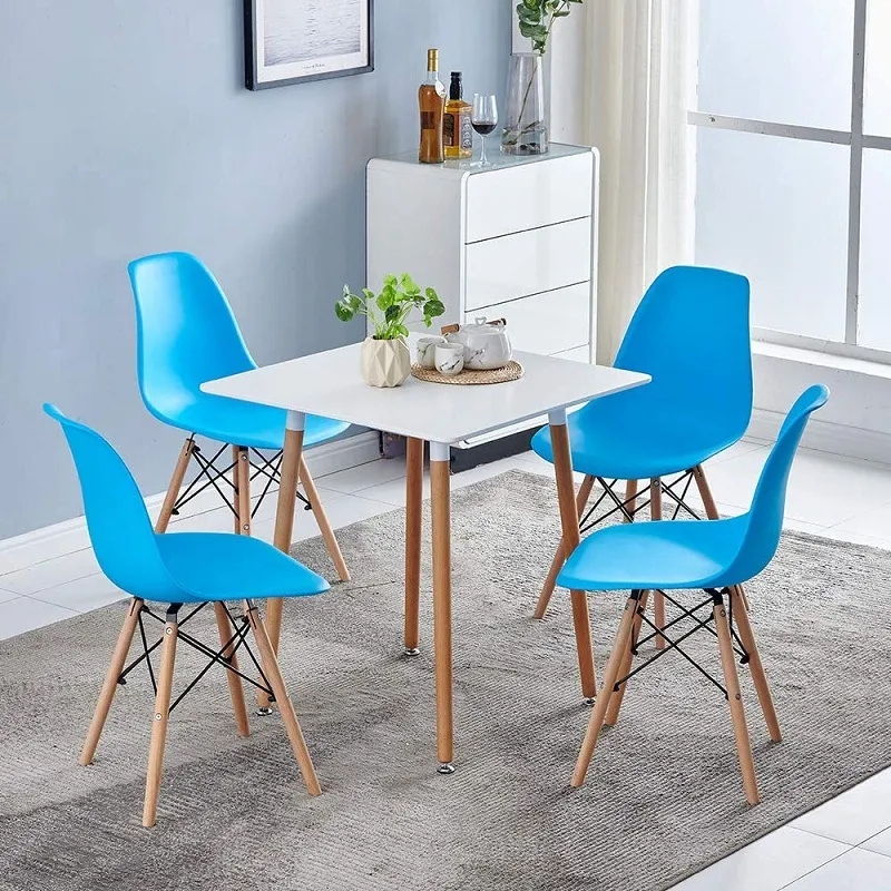 Bộ Bàn Cafe Tiếp Khách 4 Ghế Eames - BGCF1