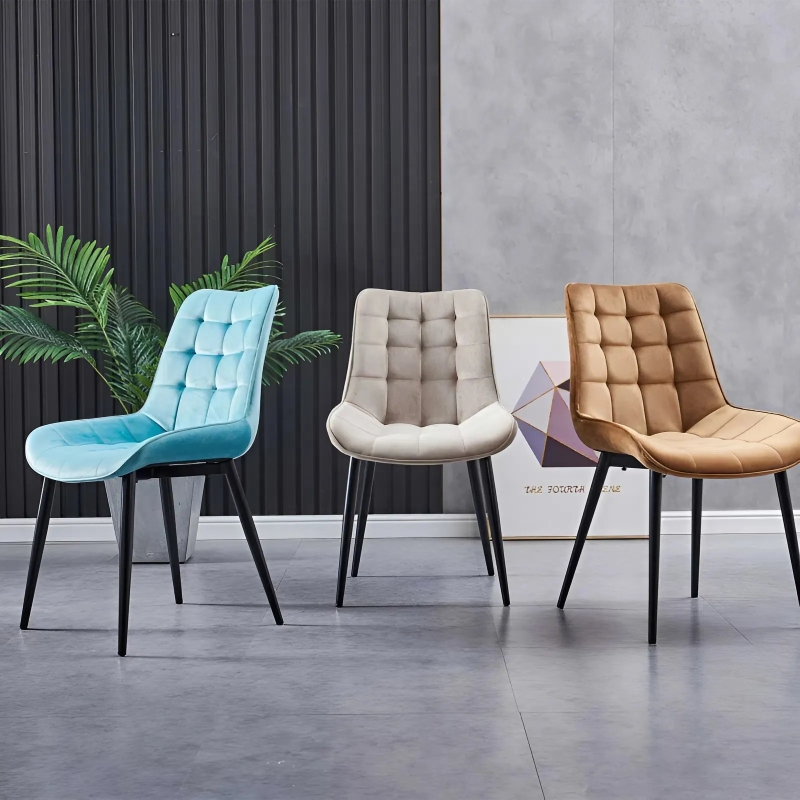 Bộ Bàn Ăn Mặt Đá Ceramic 4 Ghế Loft Nút Thắt - BGA18