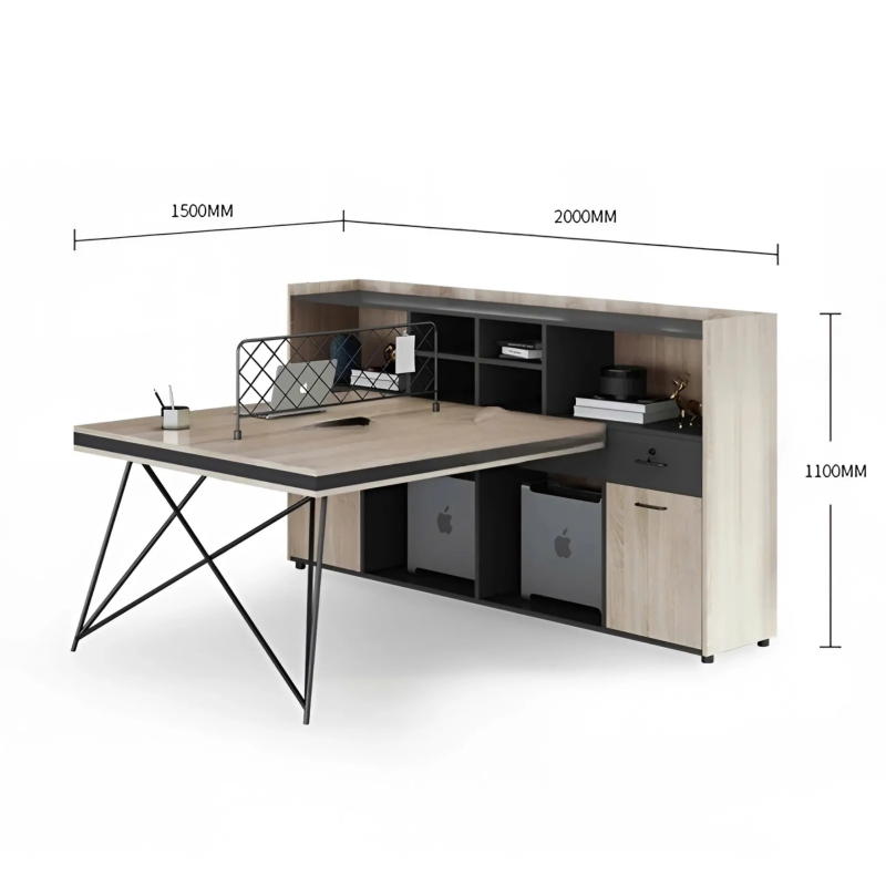 Cụm Bàn Làm Việc 2 Người Đẳng Cấp - BC64