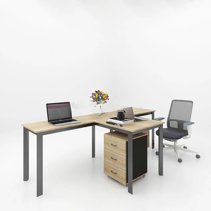 Cụm Bàn Làm Việc 2 Người Chữ T Thiết Kế Tiện Lợi - BC108