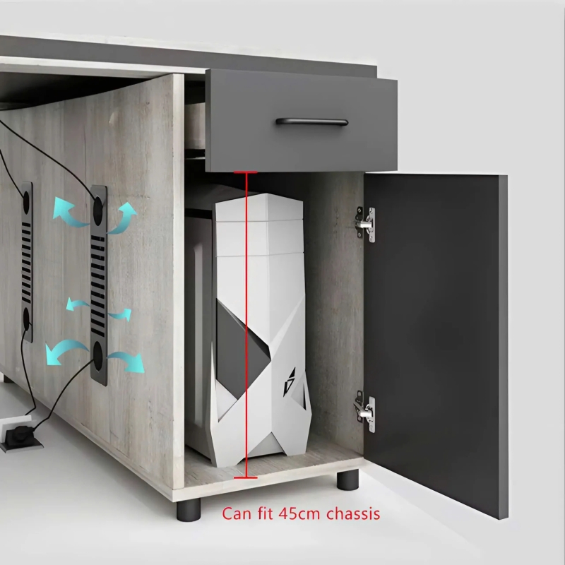 Cụm Bàn Làm Việc 4 Chỗ Thiết Kế Chuyên Nghiệp - BC68