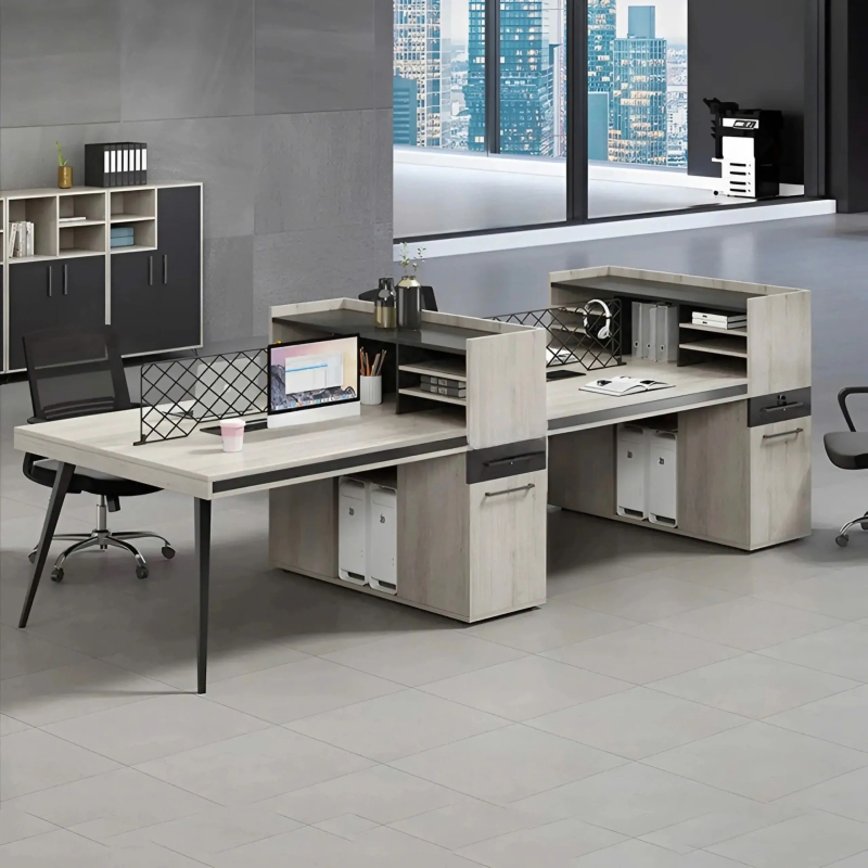 Cụm Bàn Làm Việc 4 Người Tối Ưu Mọi Góc Văn Phòng - BC103