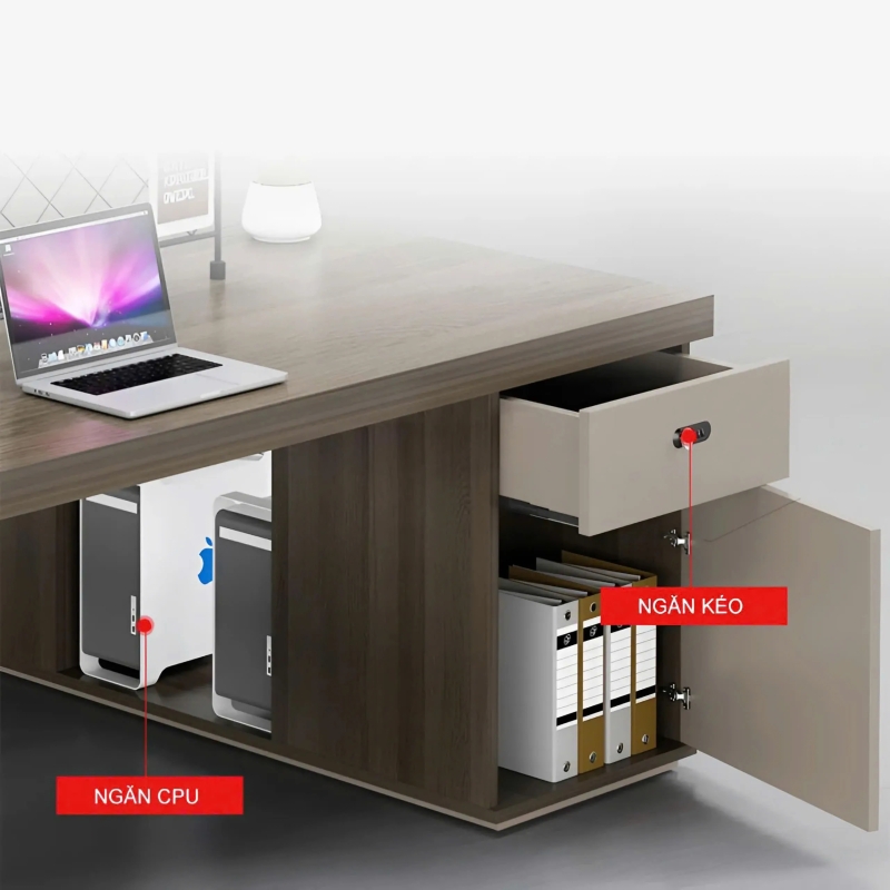 Cụm Bàn Làm Việc 6 Chỗ Đa Chức Năng Cho Nhóm Nhân Viên Hiện Đại - BC113