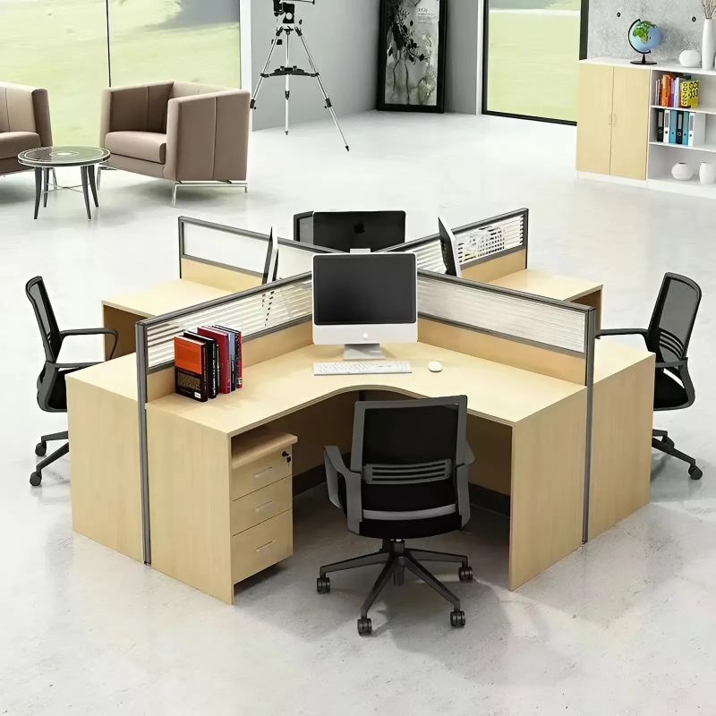 Cụm Bàn Làm Việc Nhóm 4 Người Độc Đáo - BC54