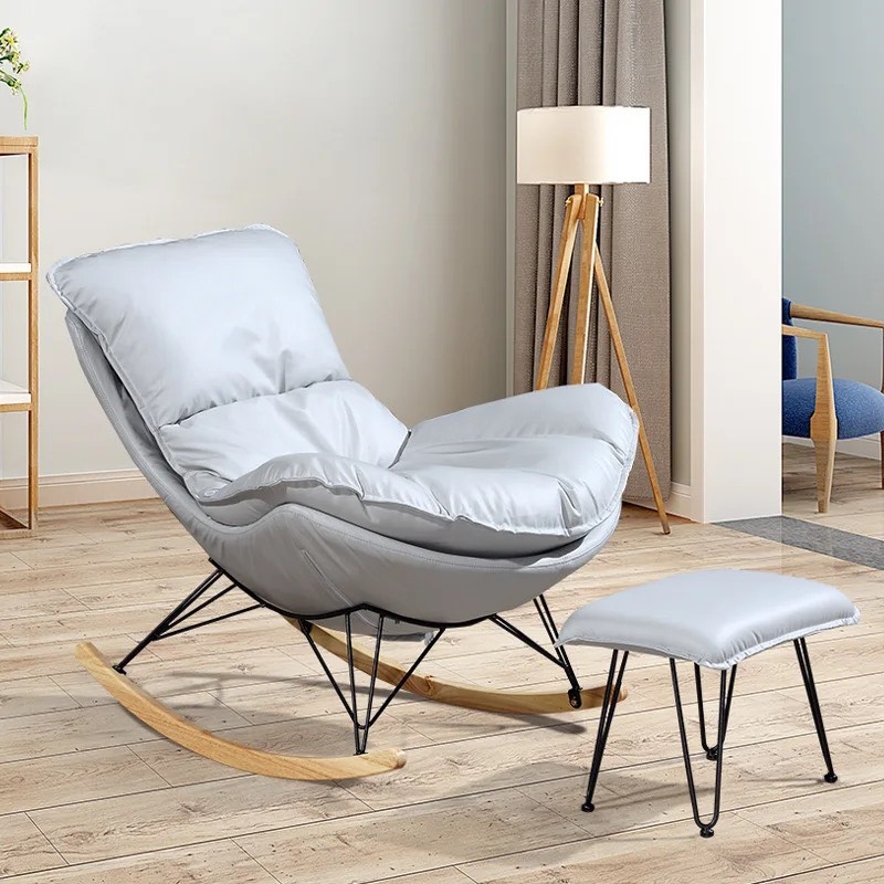 Ghế Thư Giản Bập Bênh Có Đôn Nhập Khẩu - GTG2