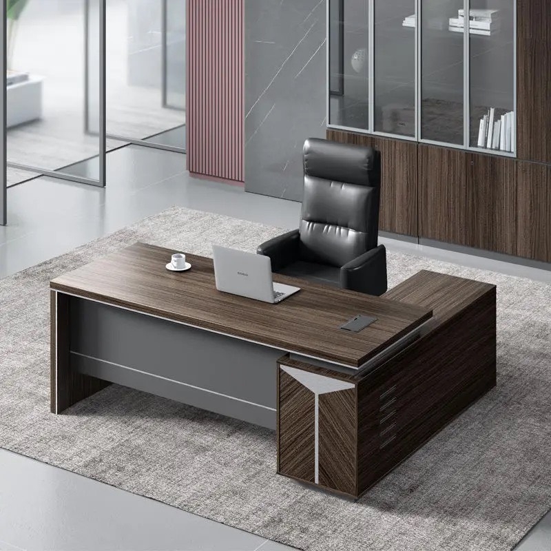 Bàn Giám Đốc óc L Mẫu Bàn Hot Nhất - BGĐ34