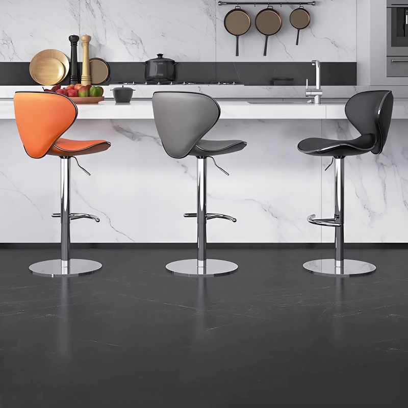 Ghế Bar Cánh Bướm Chân Sắt Trụ Nâng Hạ - QB4