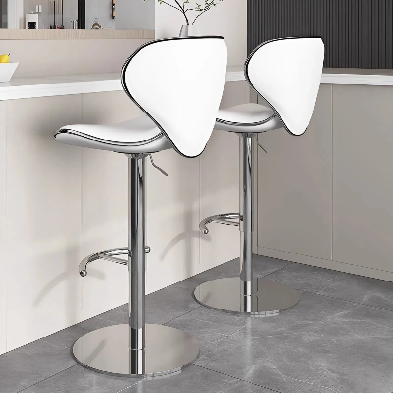 Ghế Bar Cánh Bướm Chân Sắt Trụ Nâng Hạ - QB4