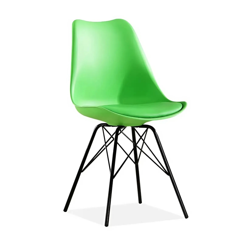 Ghế Cafe Tiếp Khách Eames Nệm Chân Sắt - CF7