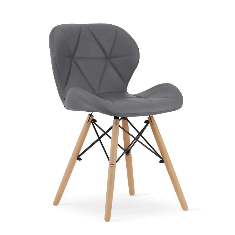 Ghế Cafe Tiếp Khách Eames Nệm Tam Giác - CF8