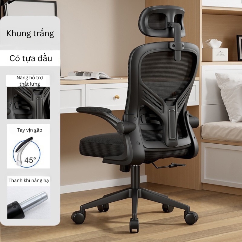 Ghế Công Thái Học Tựa Lưng Điều Chỉnh - CTH15