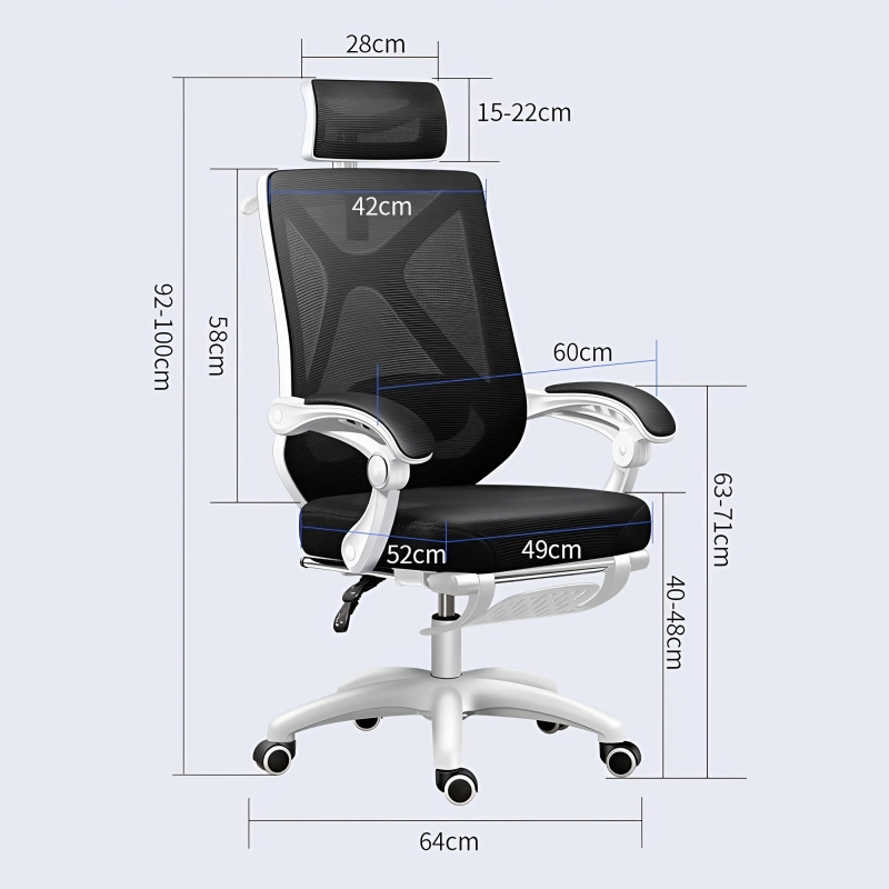 Ghế Công Thái Học Điều Chỉnh Thông Minh - GX65