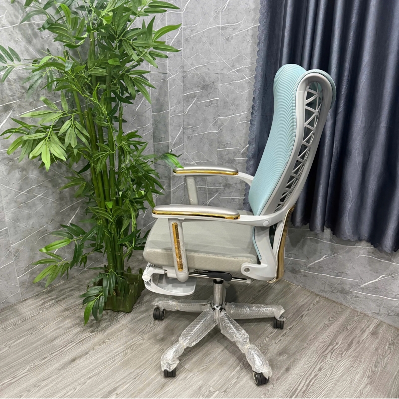 Ghế Công Thái Học Lưng Cao Có Gác Chân Thư Giãn Sang Trọng - GX89