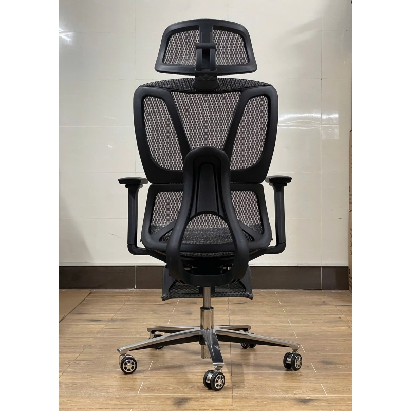 Ghế Công Thái Học Lưng Lưới Có Gác Chân Cao Cấp - GX83