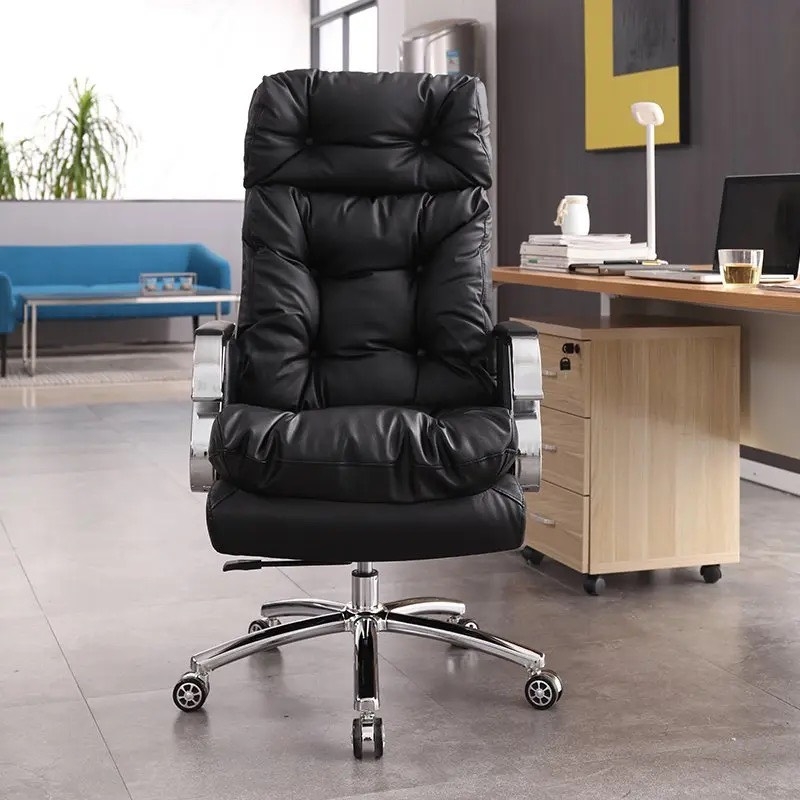 Ghế Giám Đốc Bọc Da Nút Thắt Cao Cấp - GGĐ21