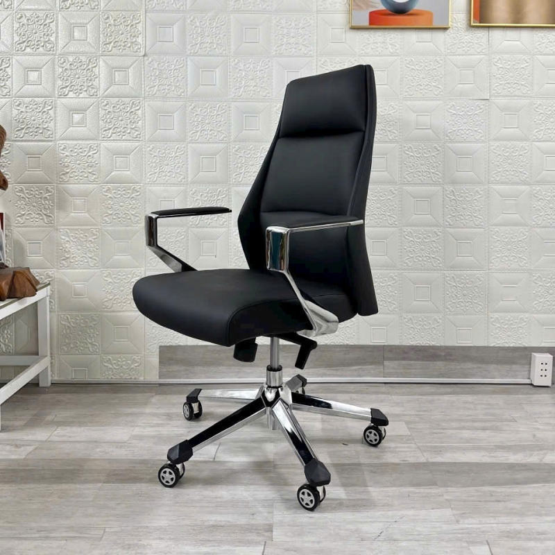Ghế Giám Đốc Bọc Da Chân Xoay Bền Bỉ - GGĐ2