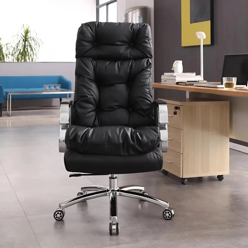 Ghế Giám Đốc Bọc Da Nút Thắt Cao Cấp - GGĐ21