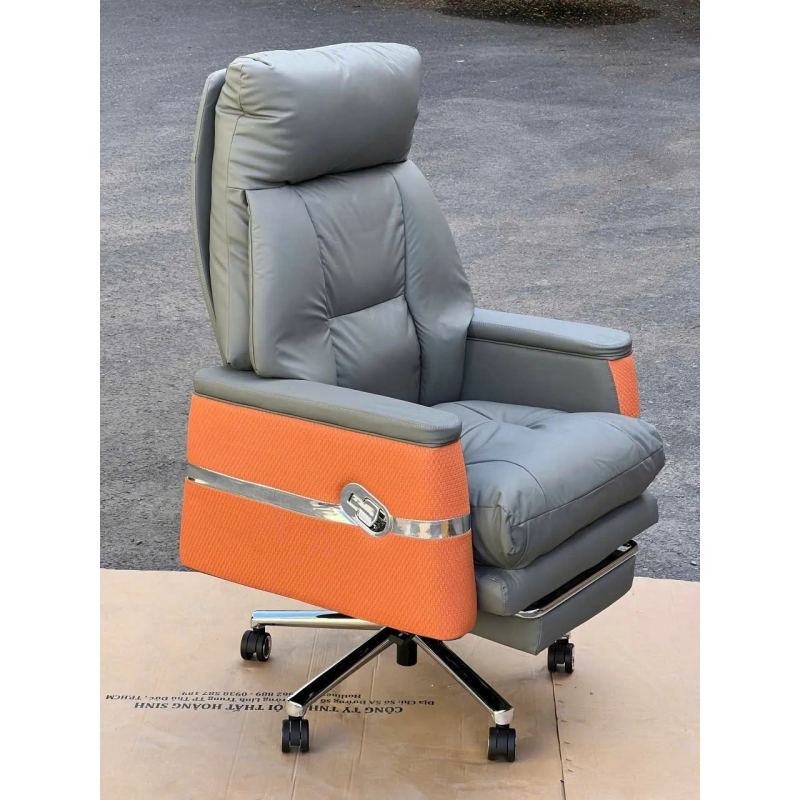 Ghế Giám Đốc Thư Giản Ngả Lưng Kèm Kê Chân Cao Cấp - GGD73