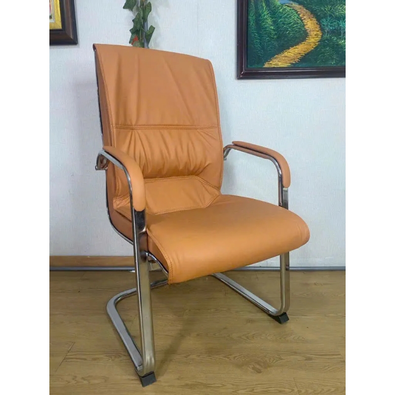 Ghế Họp Chân Quỳ Bọc Da Cao Cấp - GQ37