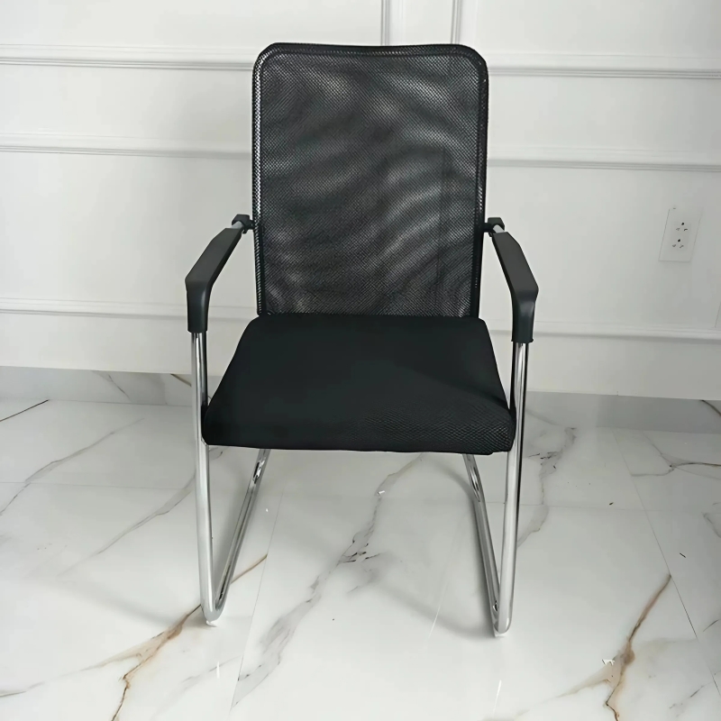 Ghế Phòng Họp Chân Quỳ Chéo Lưng Vải - GQ32