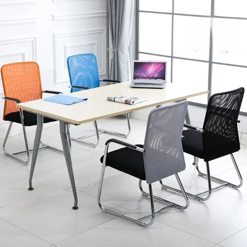 Ghế Phòng Họp Chân Quỳ Chéo Lưng Vải - GQ32