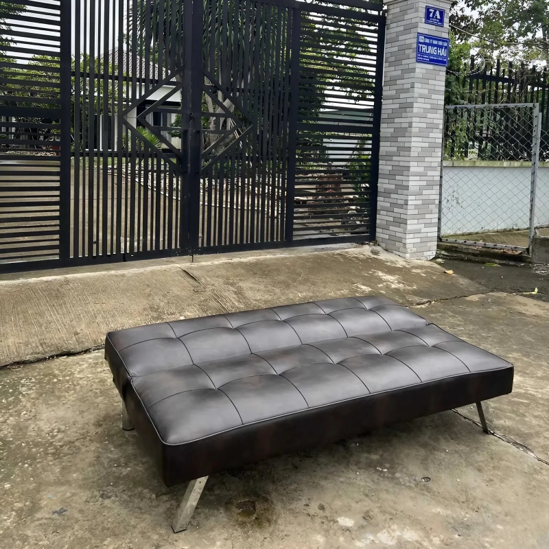 Ghế Sofa Giường Nằm Bọc Da Nhập Khẩu - SF6