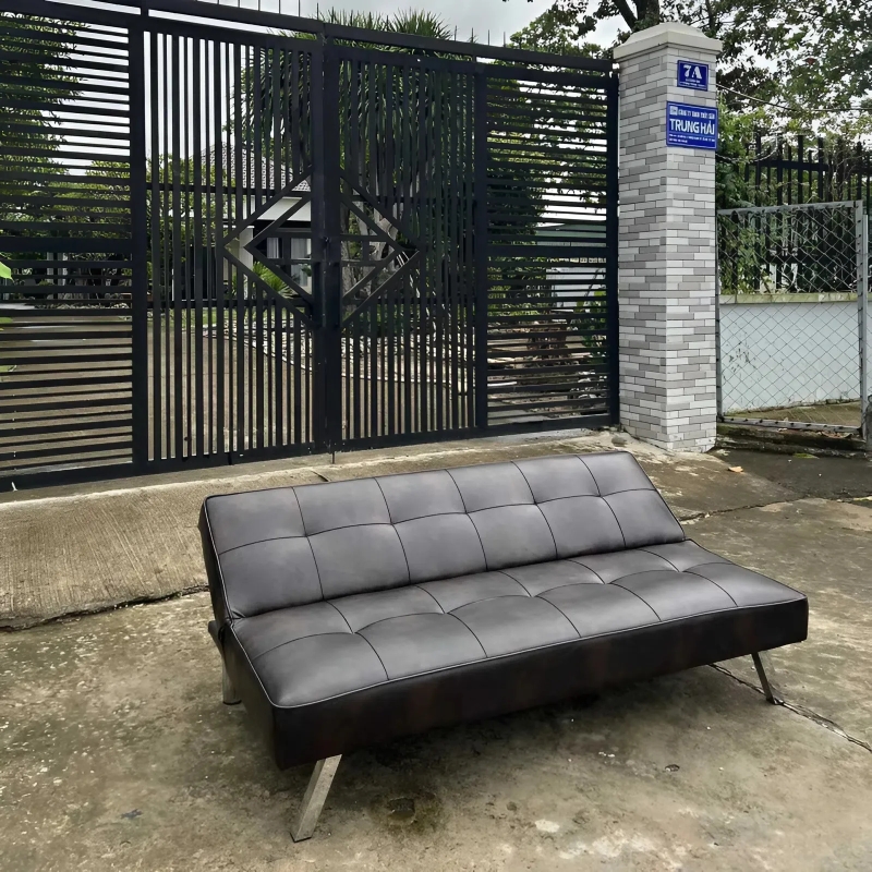 Ghế Sofa Giường Nằm Bọc Da Nhập Khẩu - SF6