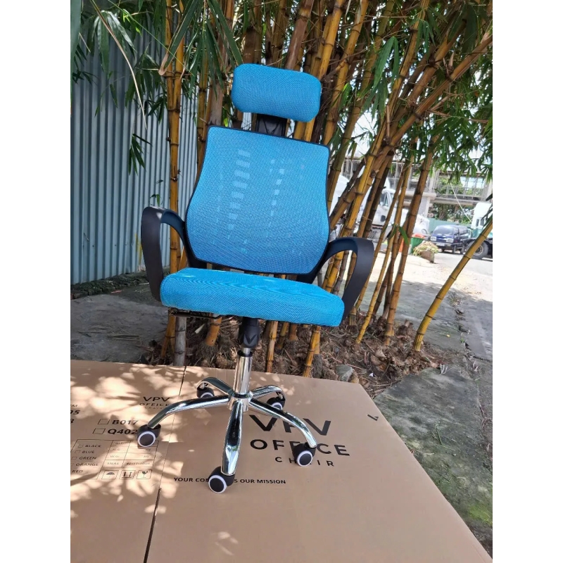 Ghế Văn Phòng Lưng Lưới Màu Xanh Mát Mẻ - GX90